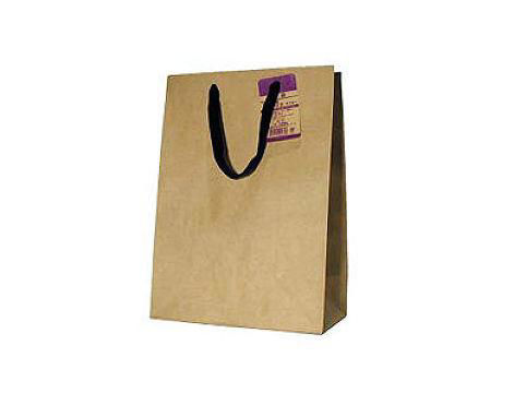 KRAFTPAPER BAG ENBOSS MSIZE