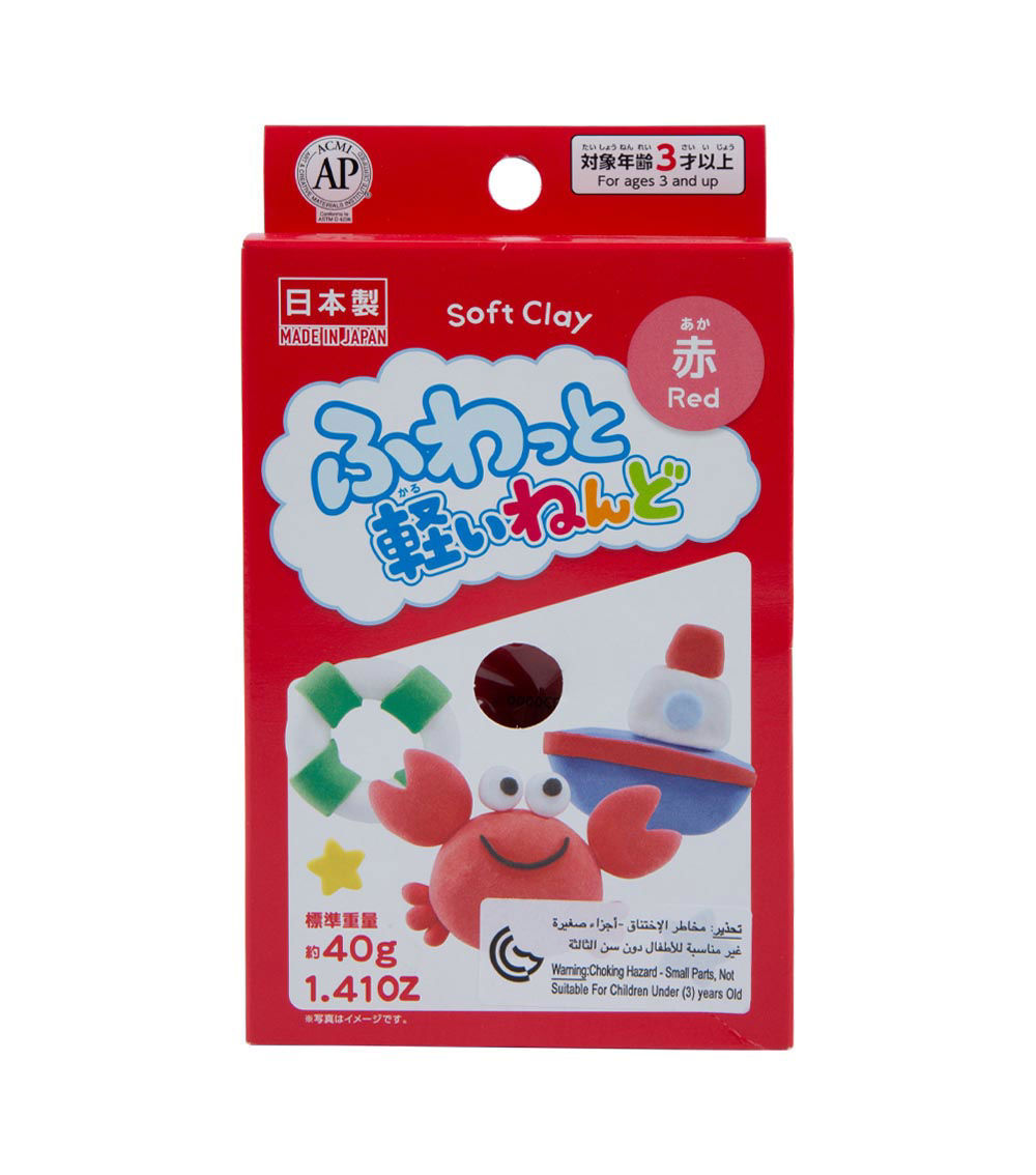 Soft Clay, Red (1 pc)