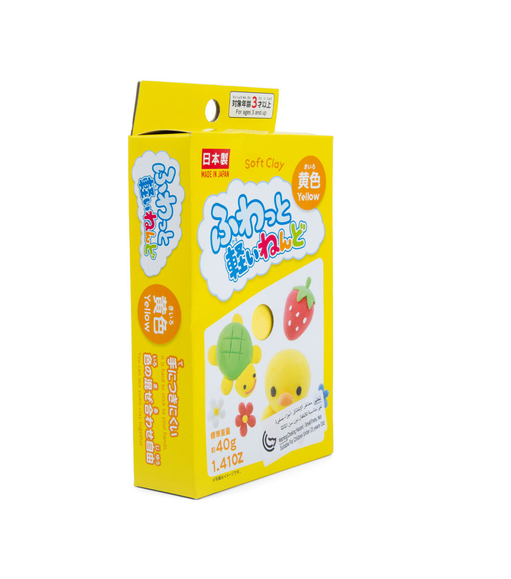 Soft Clay, Lightweight & Moist - Multicolor