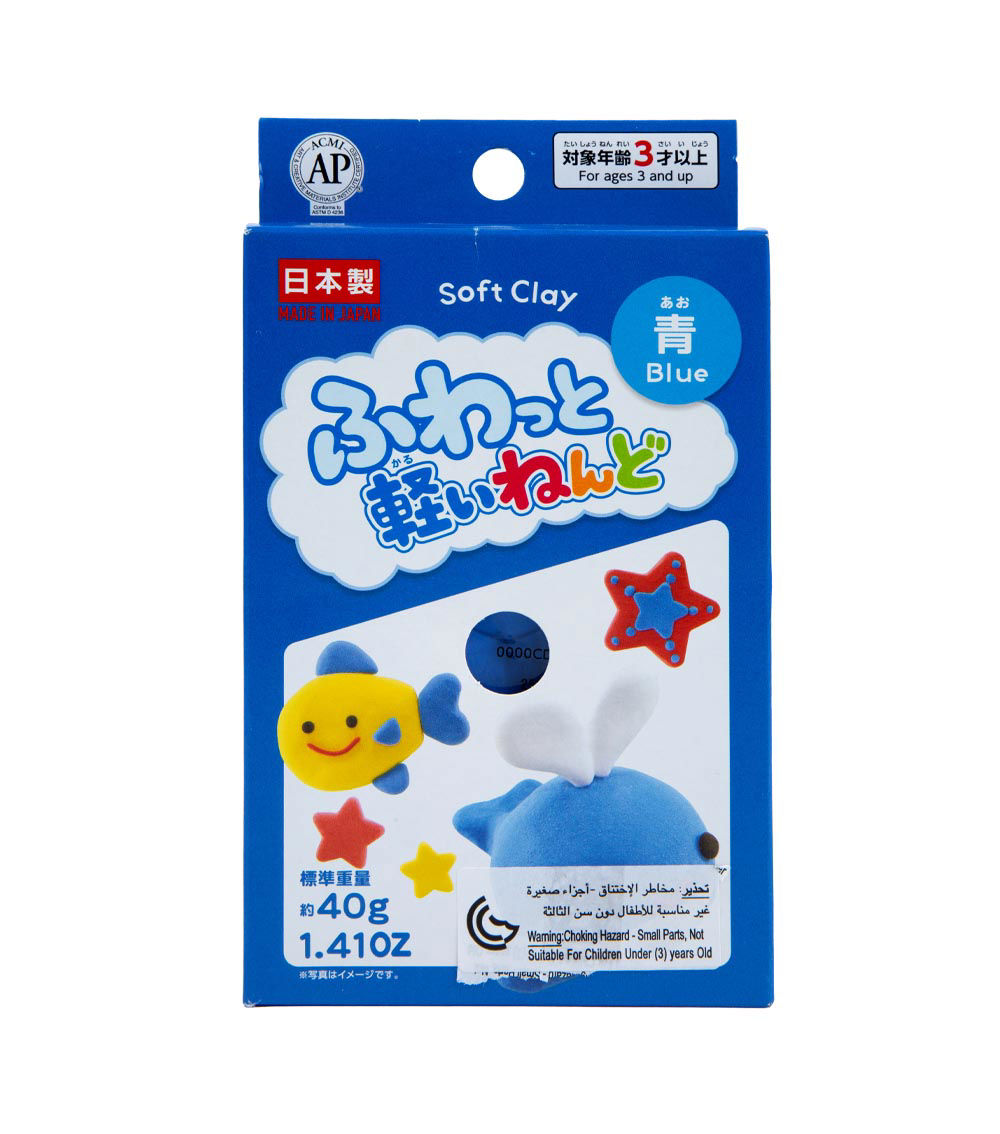 Soft Clay, Blue (1 pc)