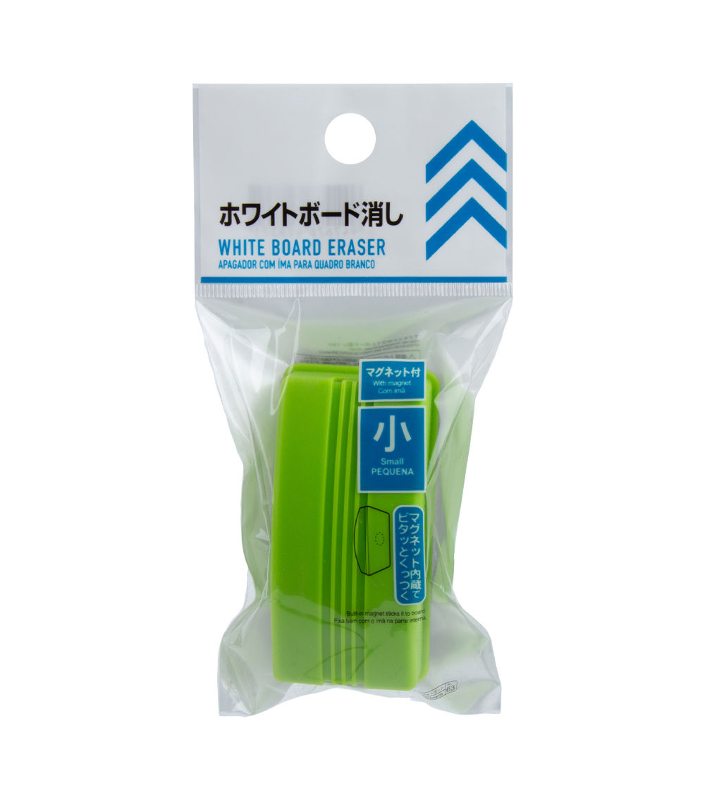 Small Magnetic Whiteboard Eraser – Green (7.8cm)