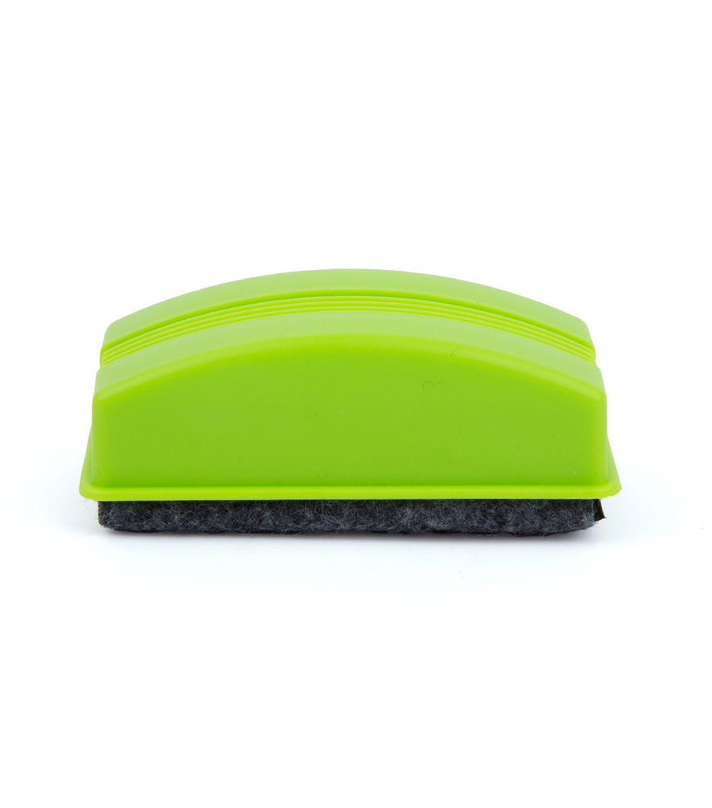 Small Magnetic Whiteboard Eraser – Green (7.8cm)