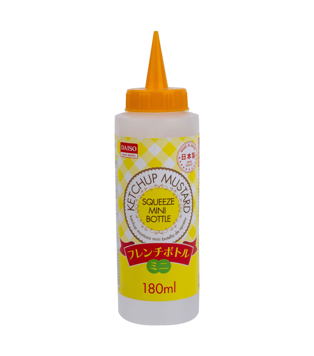 Ketchup & Mustard Squeeze Bottles – 180ml