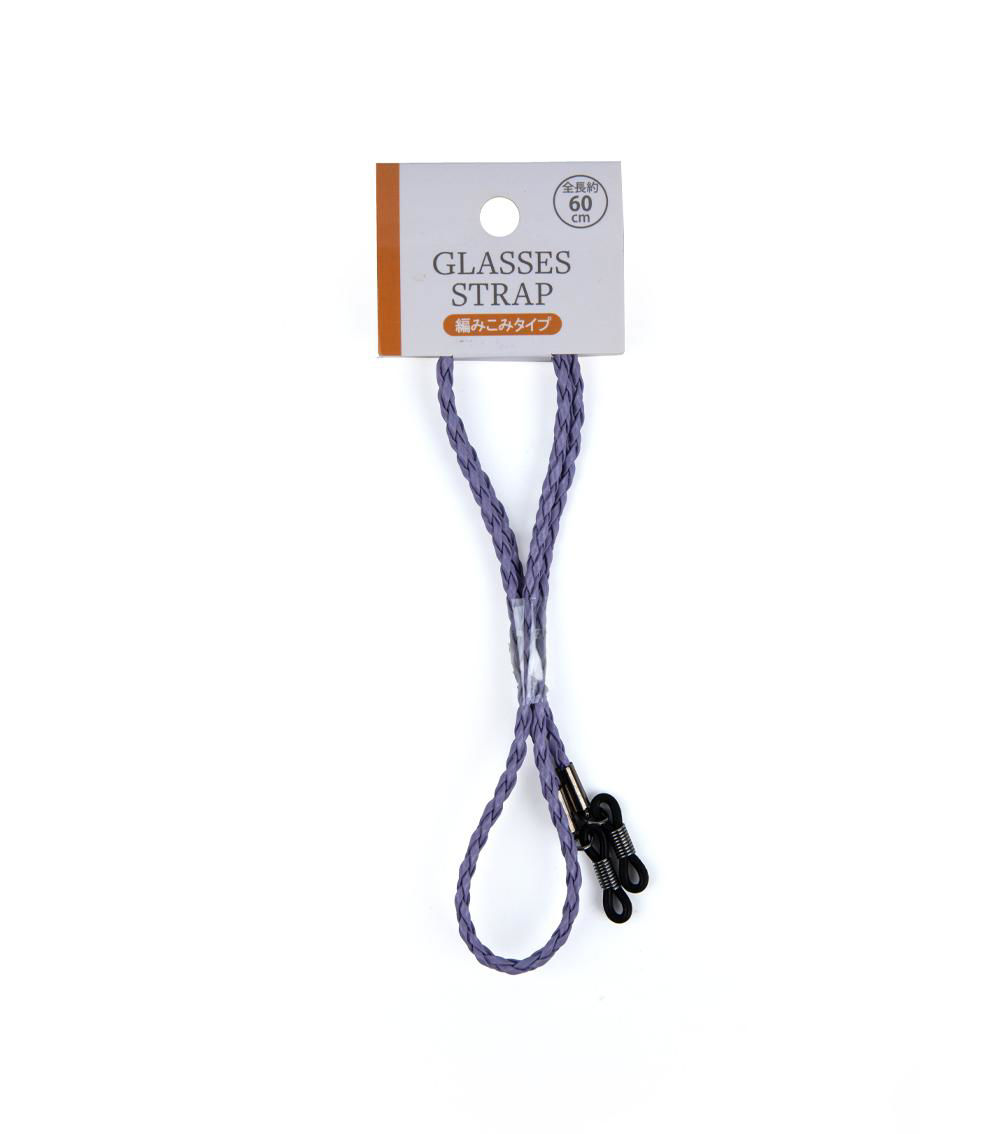 LEATHER STYLE GLASSES STRAP PLAITS 66CM MST-94-2