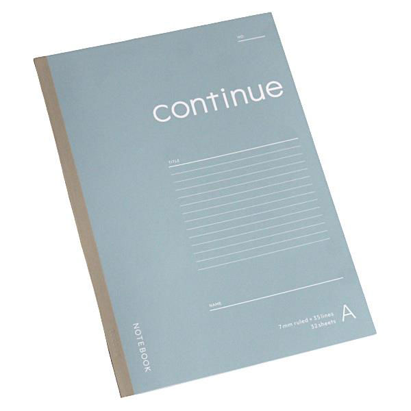 A4 Lined Notebook – 32 Pages, Smoky Theme - Assorted (1 Pc)