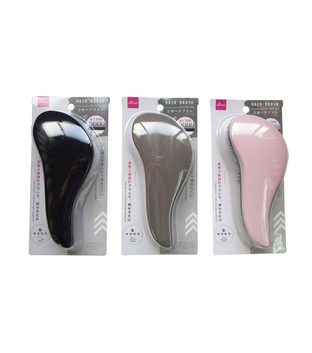 Ergonomic Detangling Hair Brush – Curved Design