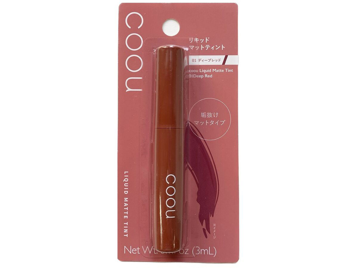 COOU Liquid Matte Tint 01 – Deep Red ( 3ml )