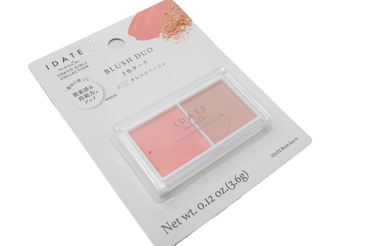 Idate Blush Duo – 02 Red & Brown