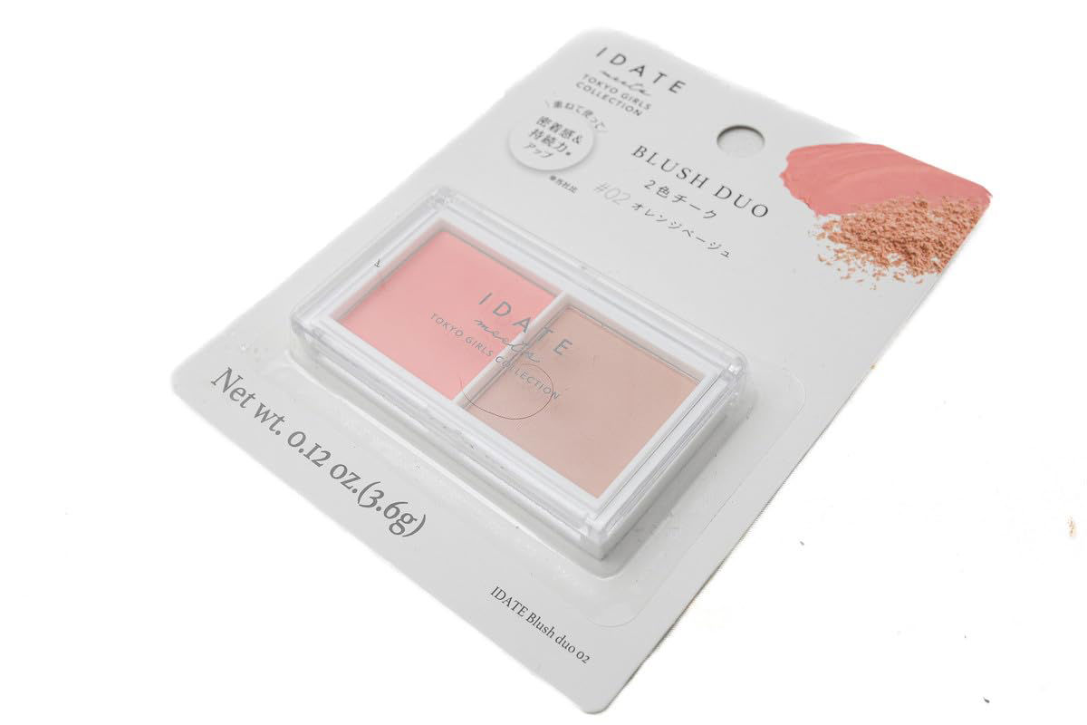 Idate Blush Duo – 02 Red & Brown