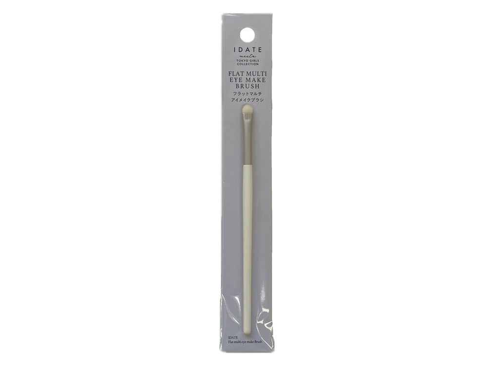 Idate Flat Multi Eye Make Brush, Ivory