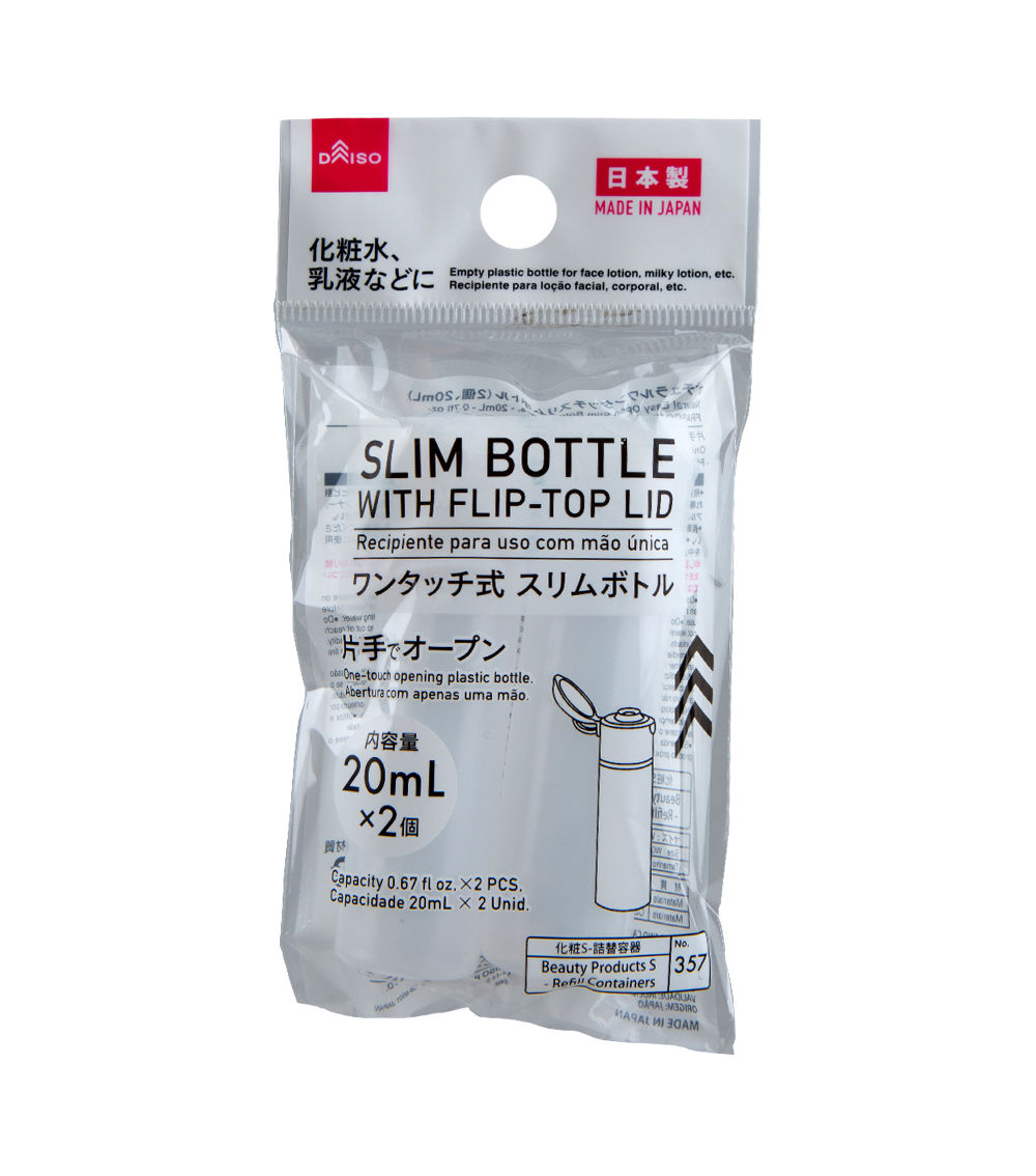 One-Touch Bottle, Easy-Open - Clear ( 20 ml )