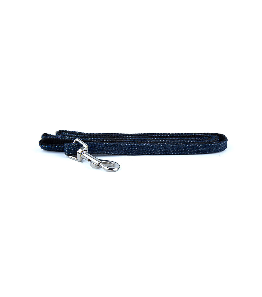 Leash for Small Dogs Denim – Durable Pet Walking Lead