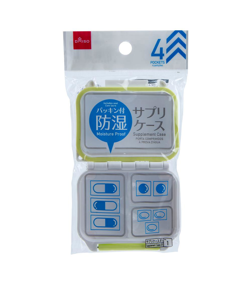 Easy Seal Pill Case, Assorted (1 pc)