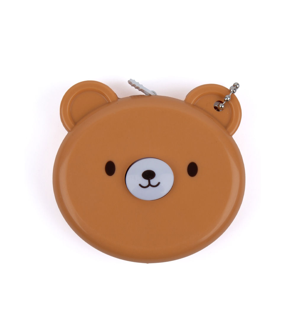 Bear-Shaped 200cm Tape Measure, Assorted (1 pc)