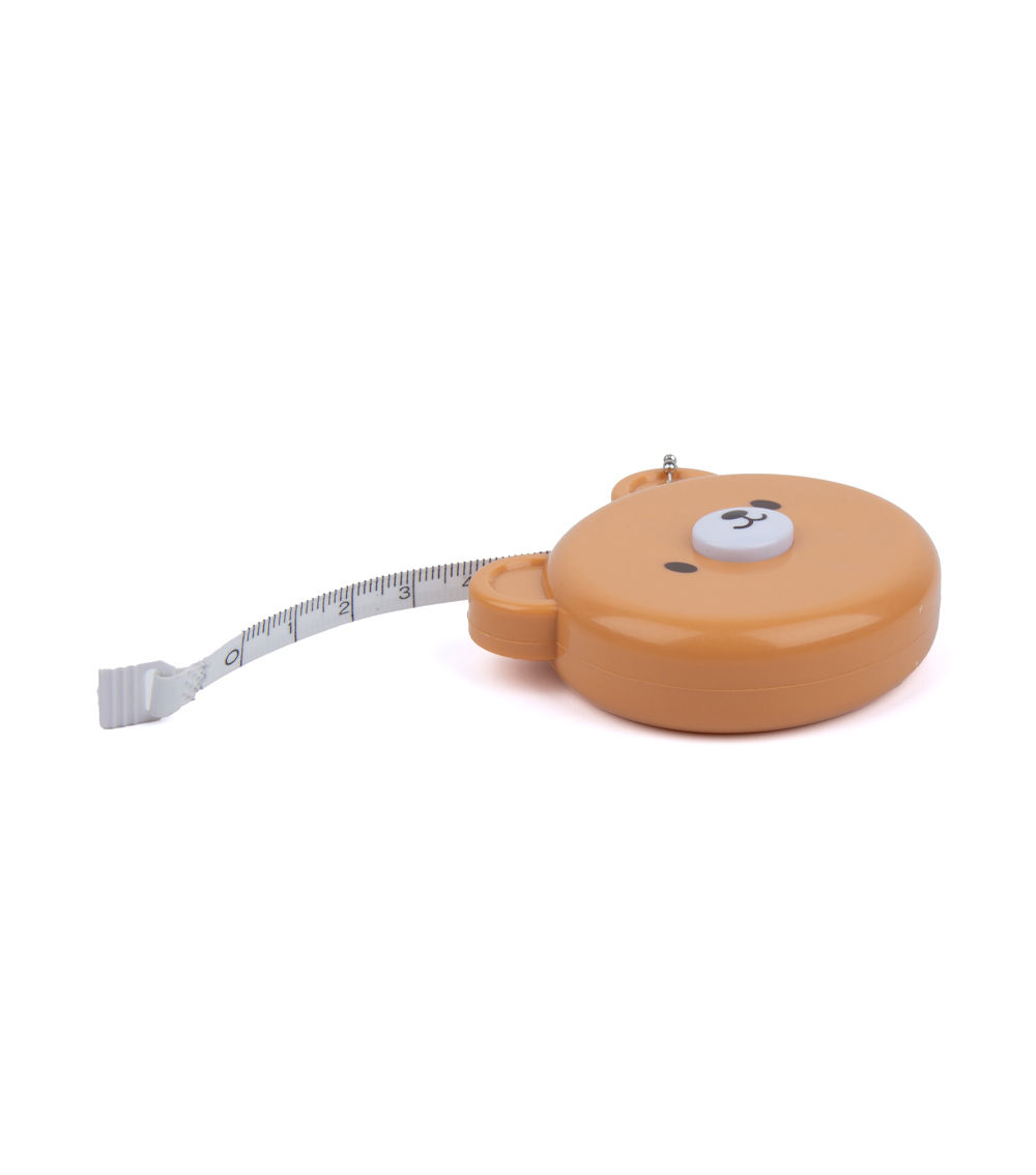 Bear-Shaped 200cm Tape Measure, Assorted (1 pc)