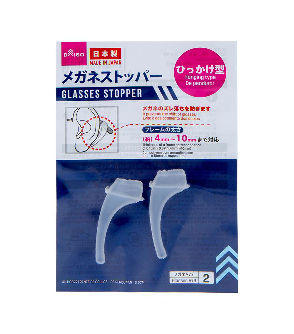 Hanging Type Glasses Stopper, White (3.56cm)