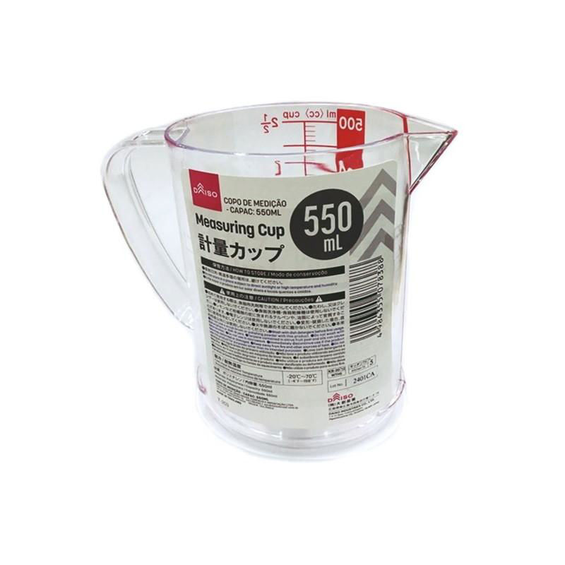 550mL Measuring Cup – Clear Plastic