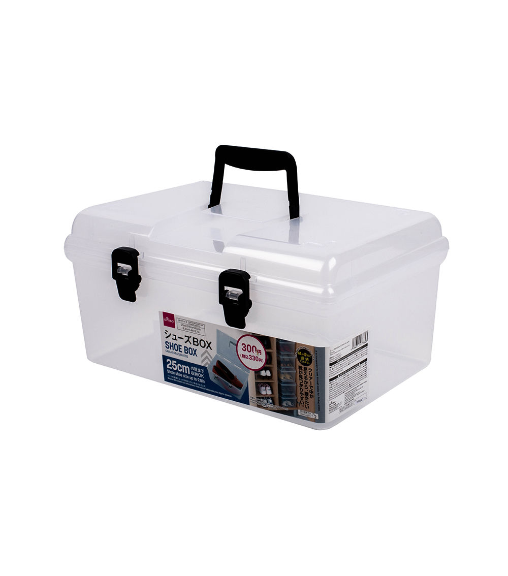 Shoe Box (-25cm) – Transparent Storage Box for Shoes up to 2