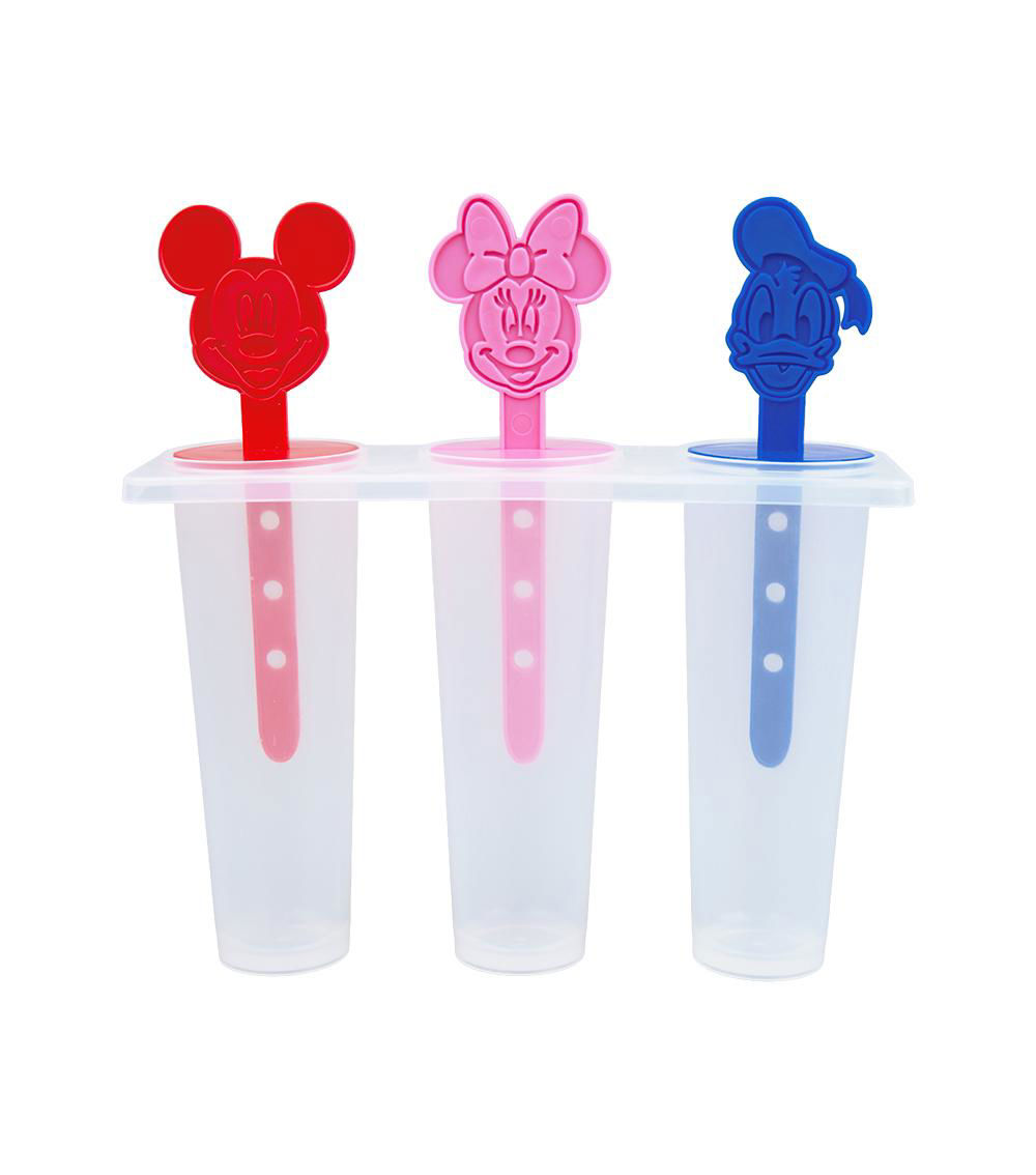 Mickey & Friends Ice Candy Maker, Multicolor (1 set)