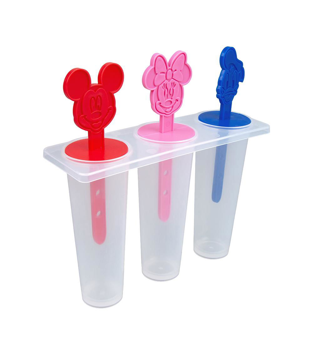 Mickey & Friends Ice Candy Maker, Multicolor (1 set)