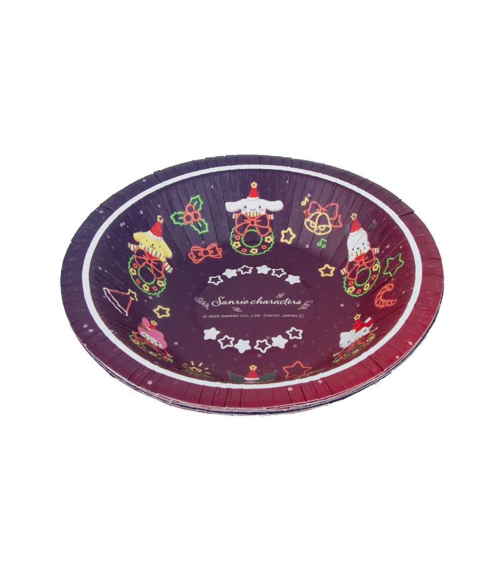Sanrio Christmas Characters Paper Bowl