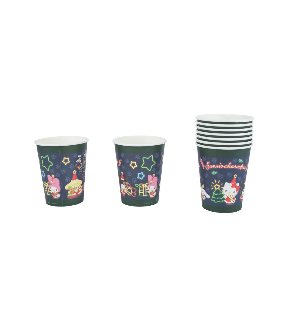 Sanrio Christmas Characters Paper Cup - ( 9 pes)