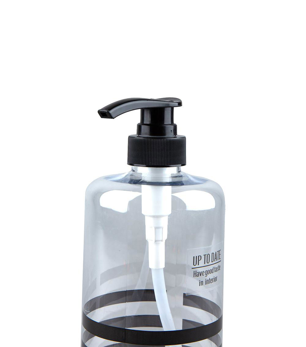Border Mono Clear Pump Bottle, Assorted (1 pc) - 750ml