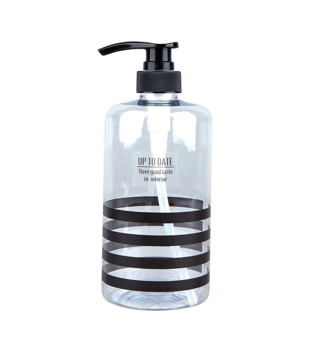 Border Mono Clear Pump Bottle, Assorted (1 pc) - 750ml