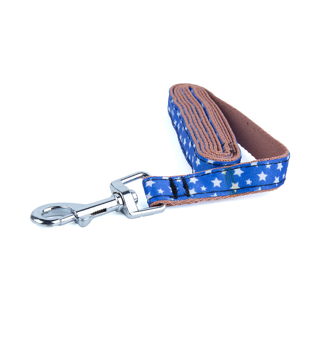 Dog Lead with Star Pattern, Medium