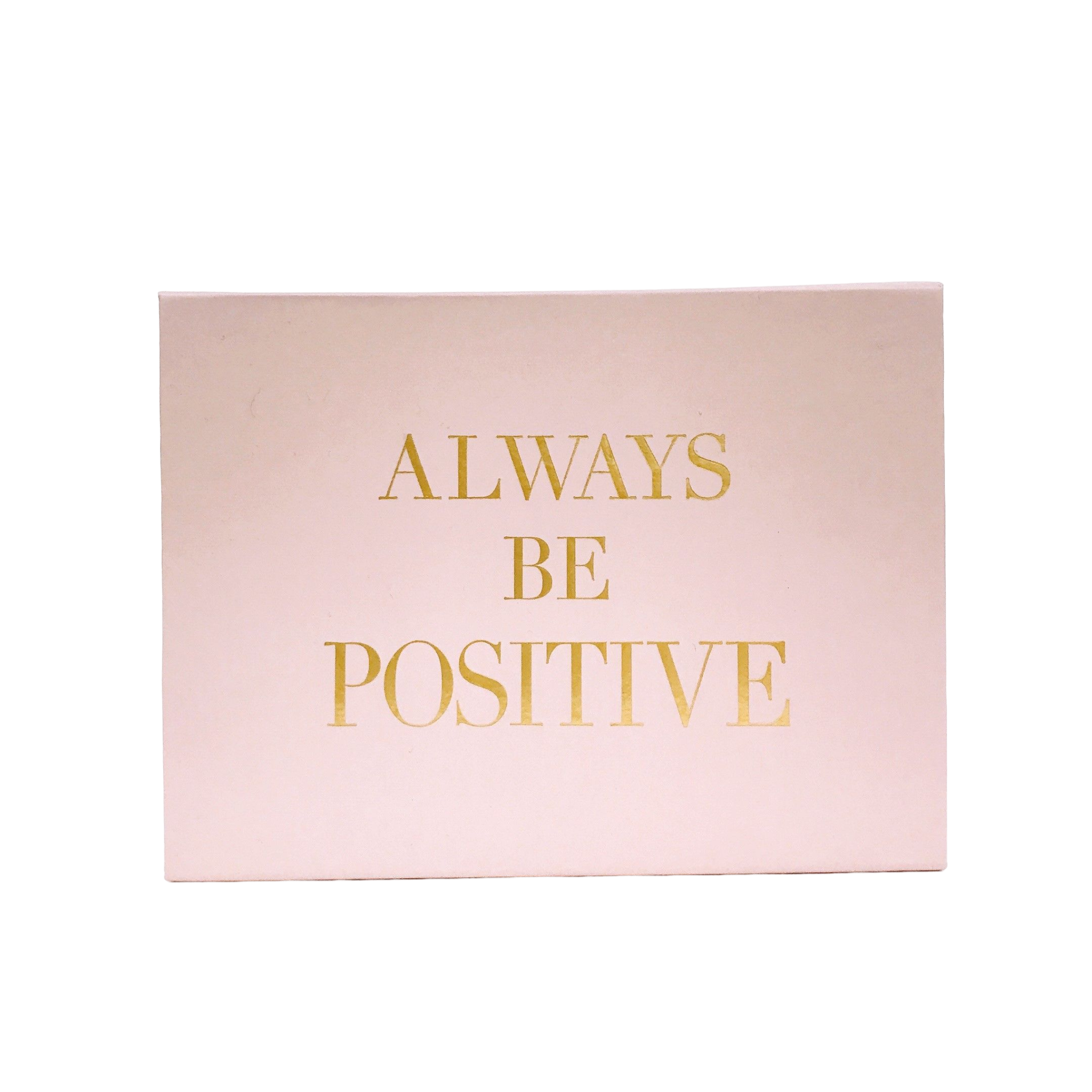 Rectangular Paper Box with Lid, Light Pink