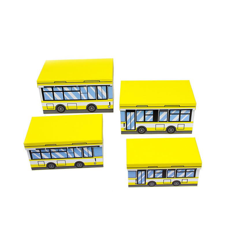 Paper box car shape assort of 4 size