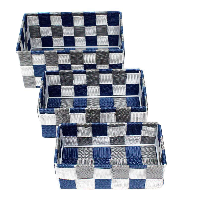 PP Woven Storage Basket – Assorted, Rectangular