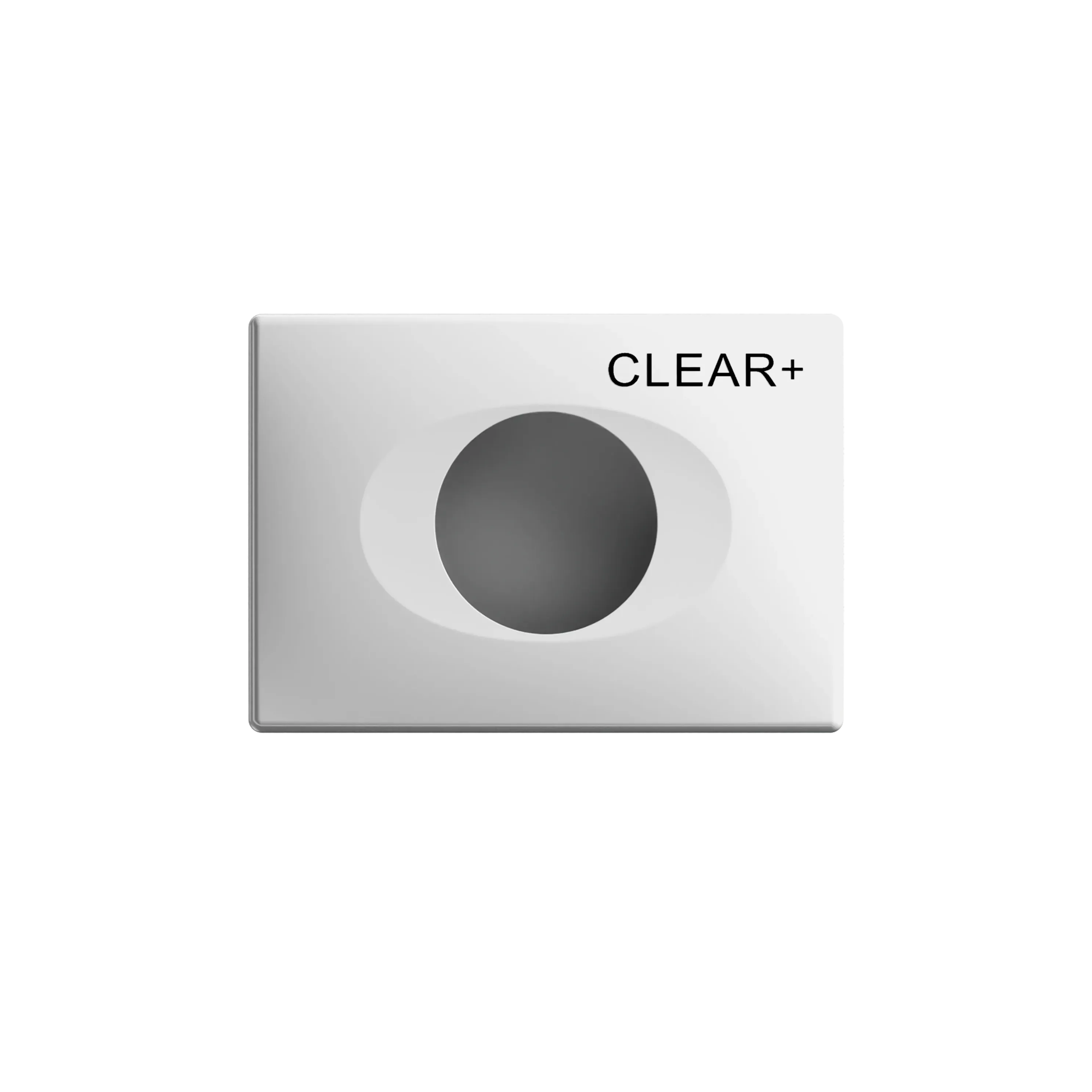 Clear+ sanitary bag holder white