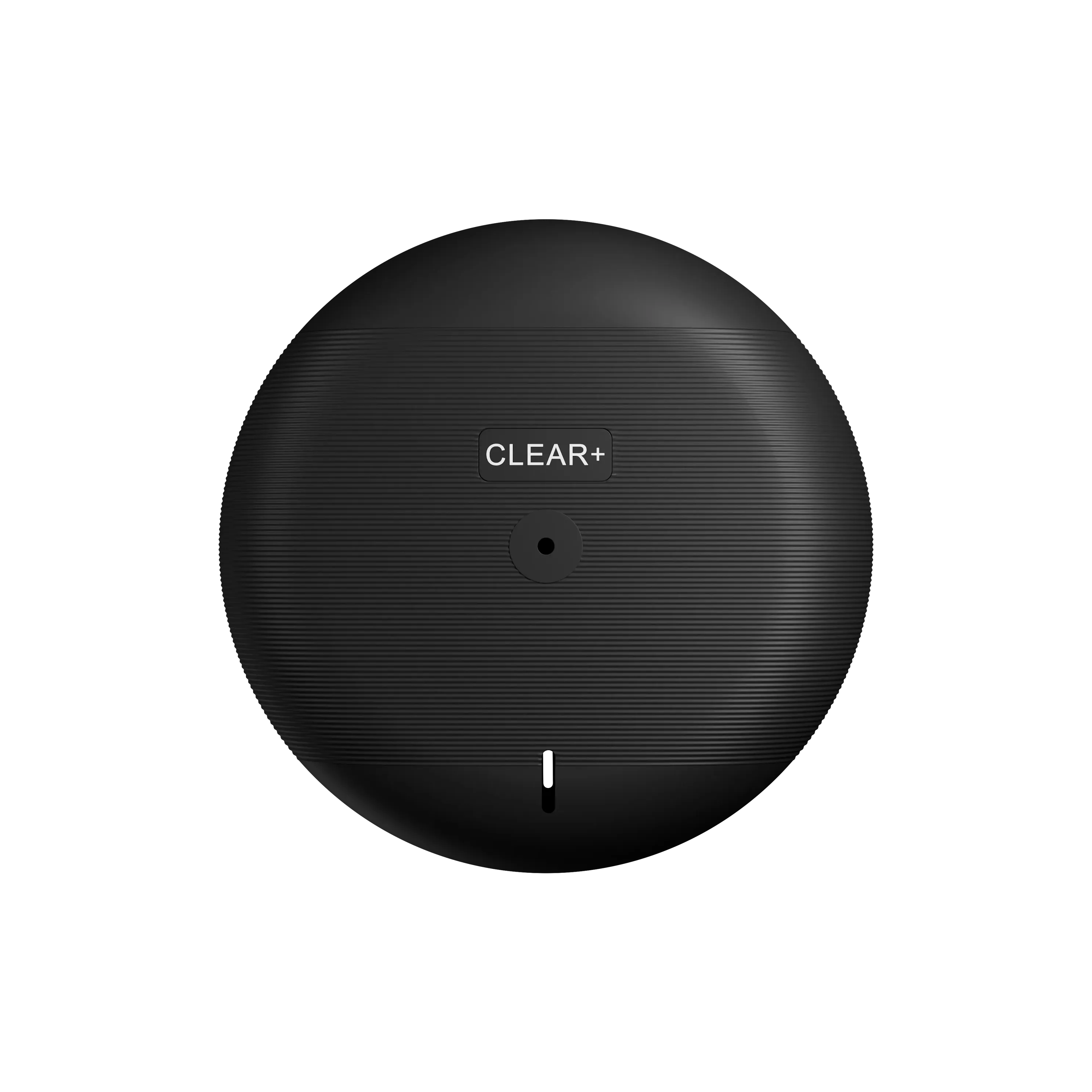 Clear+ EcoBlack centrefeed toilet paper dispenser