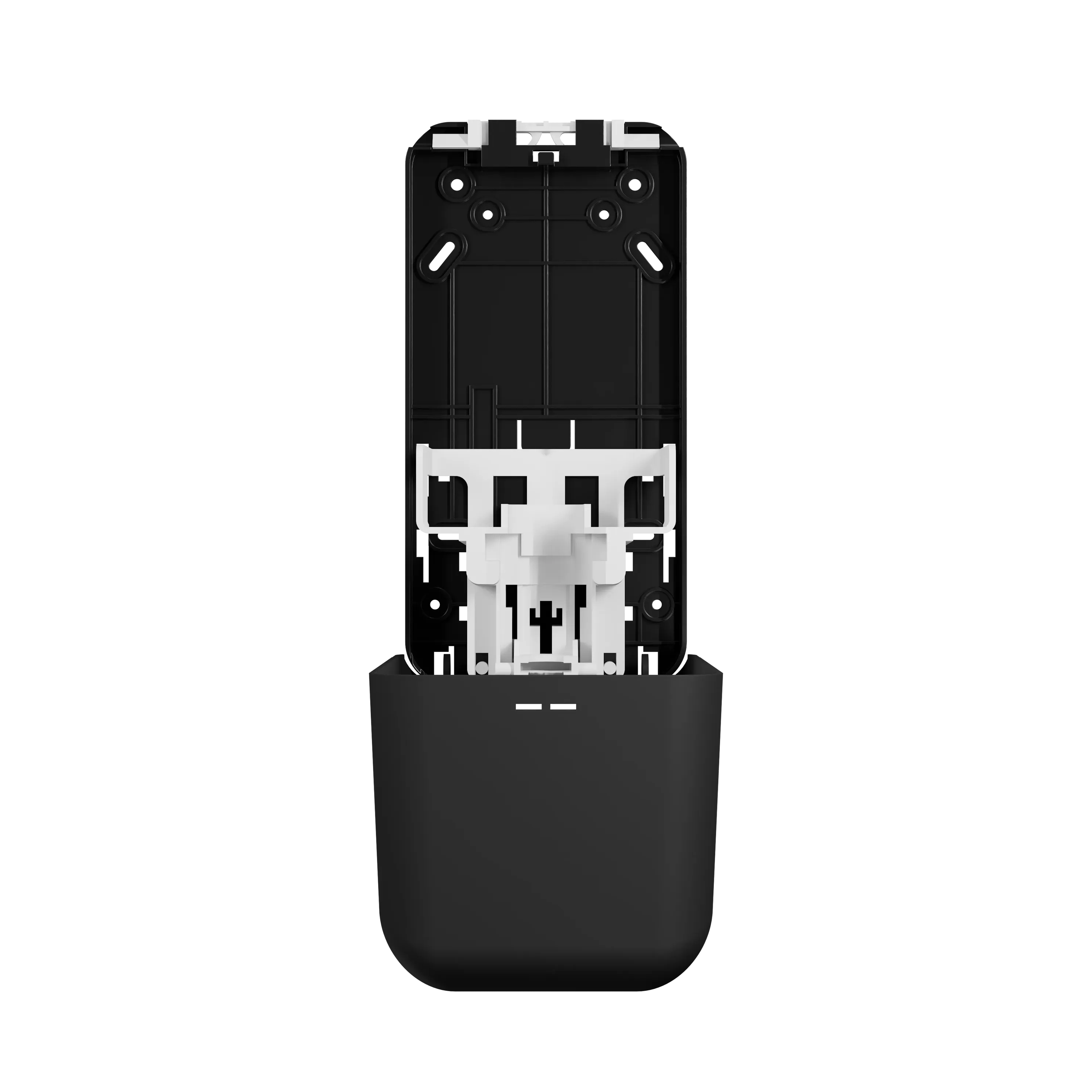 Clear+ EcoBlack soap dispenser 500ml and 1000ml w/o pump