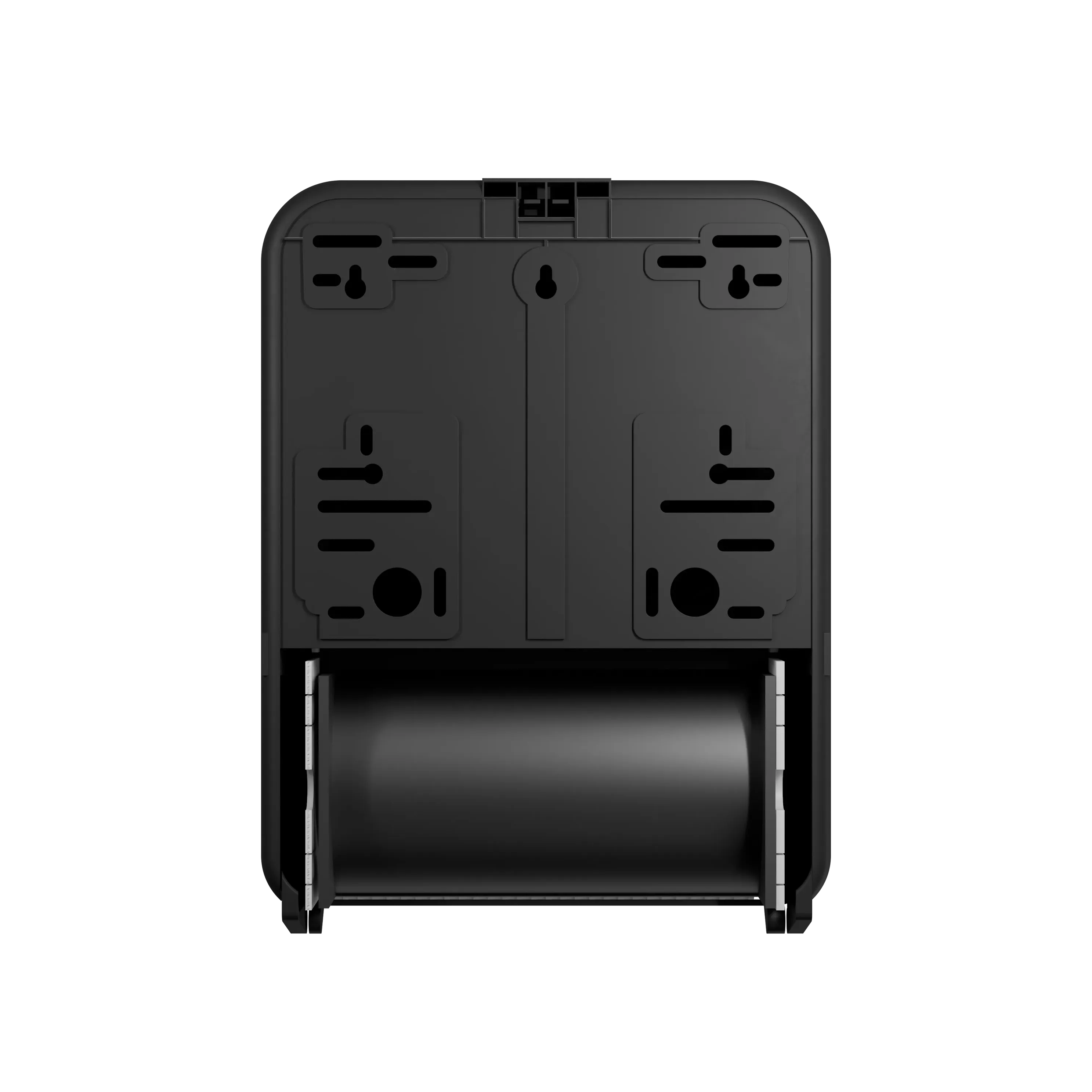 Clear+ EcoBlack hand towel roll dispenser