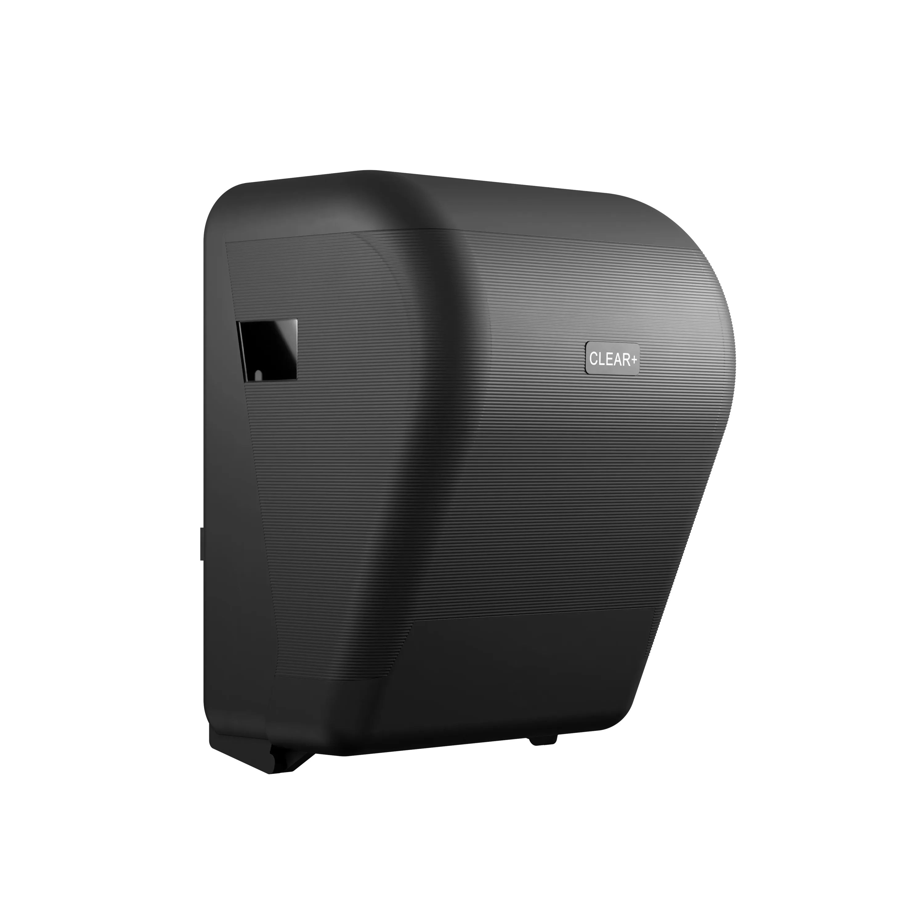 Clear+ EcoBlack hand towel roll dispenser