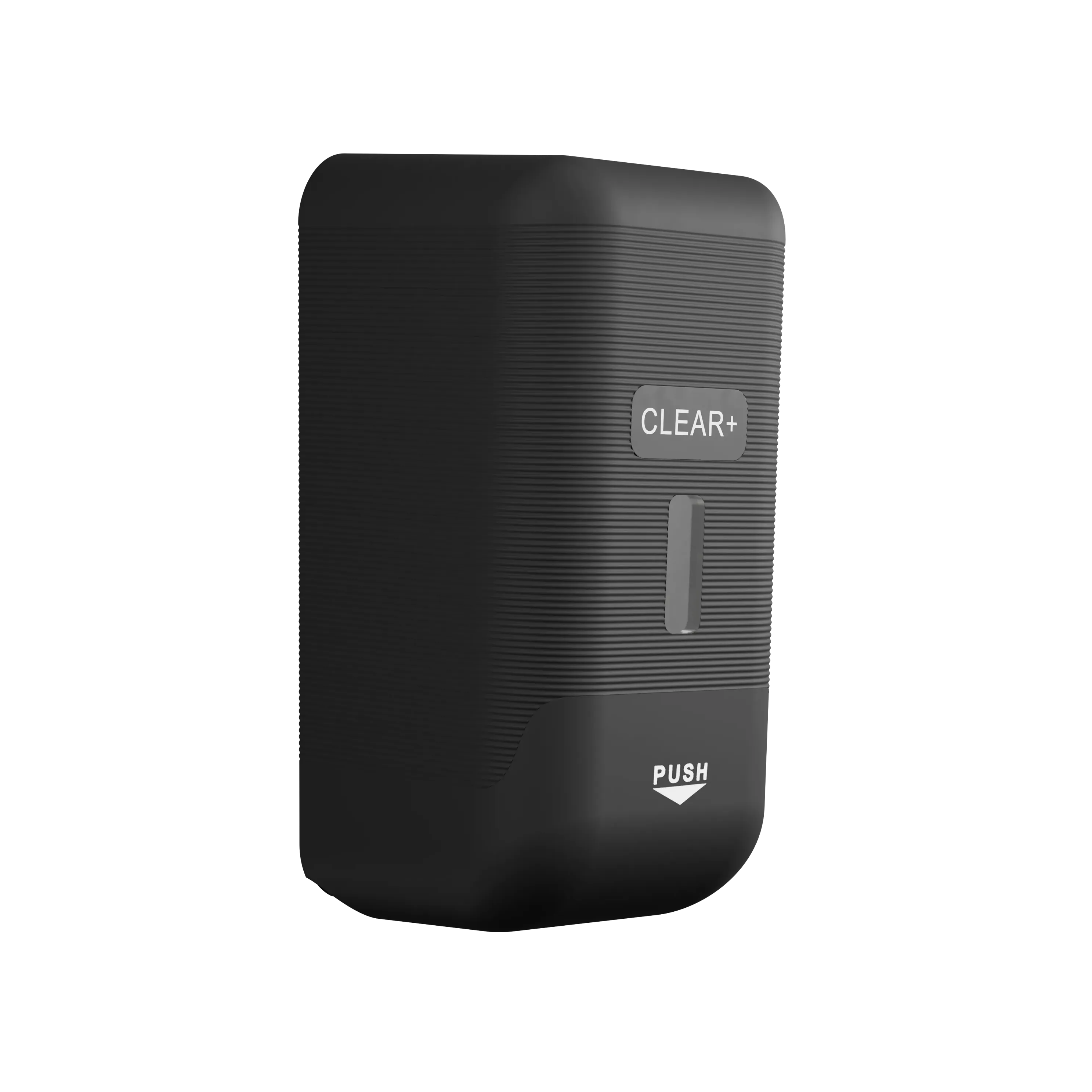 Clear+ EcoBlack soap dispenser 500ml and 1000ml w/o pump