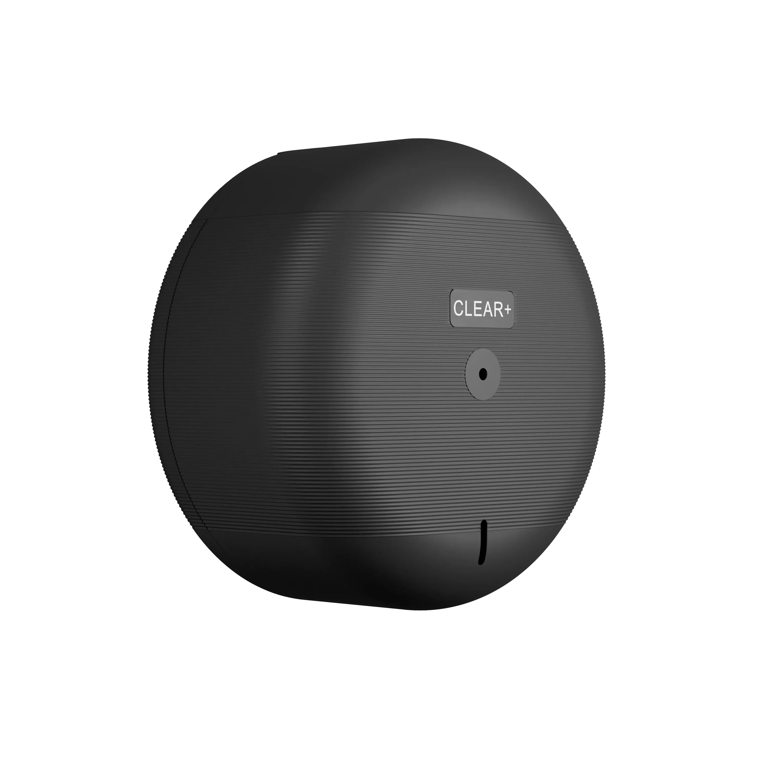 Clear+ EcoBlack centrefeed toilet paper dispenser