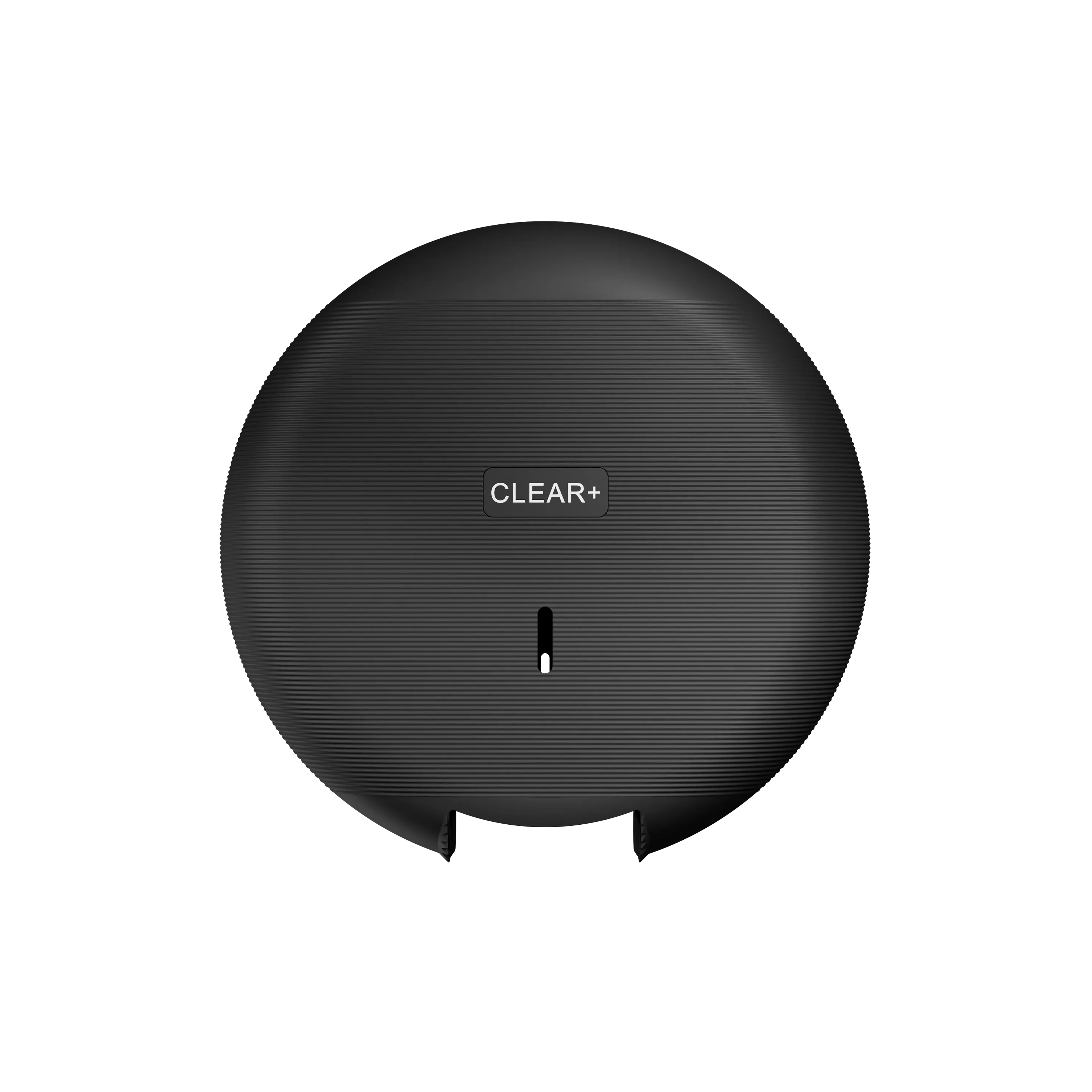 Clear+ EcoBlack jumbo toilet paper mini dispenser (220mm)