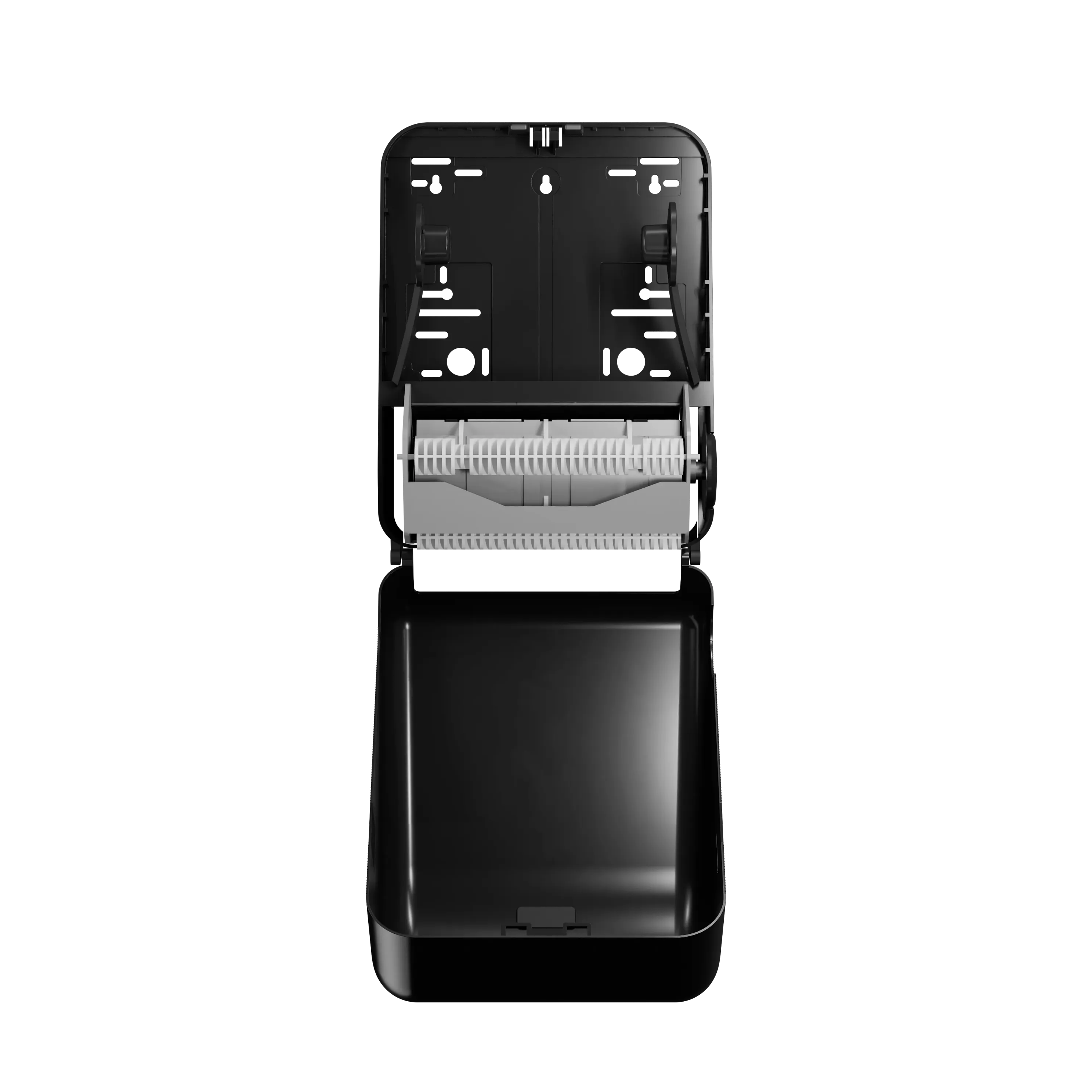 Clear+ EcoBlack hand towel roll dispenser
