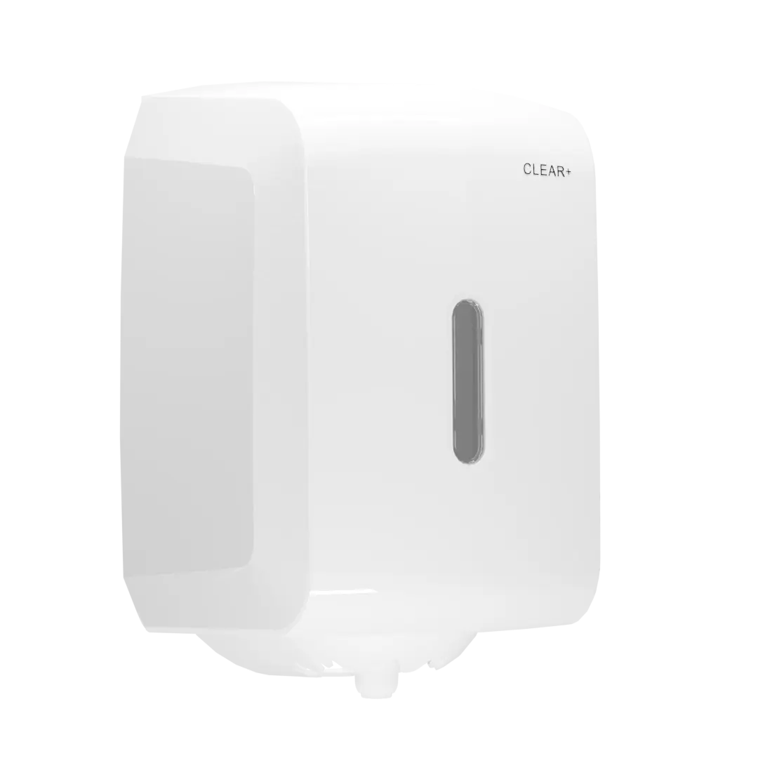 Clear+ Centerfeed Handtuchspender (Innenabrollung) weiß