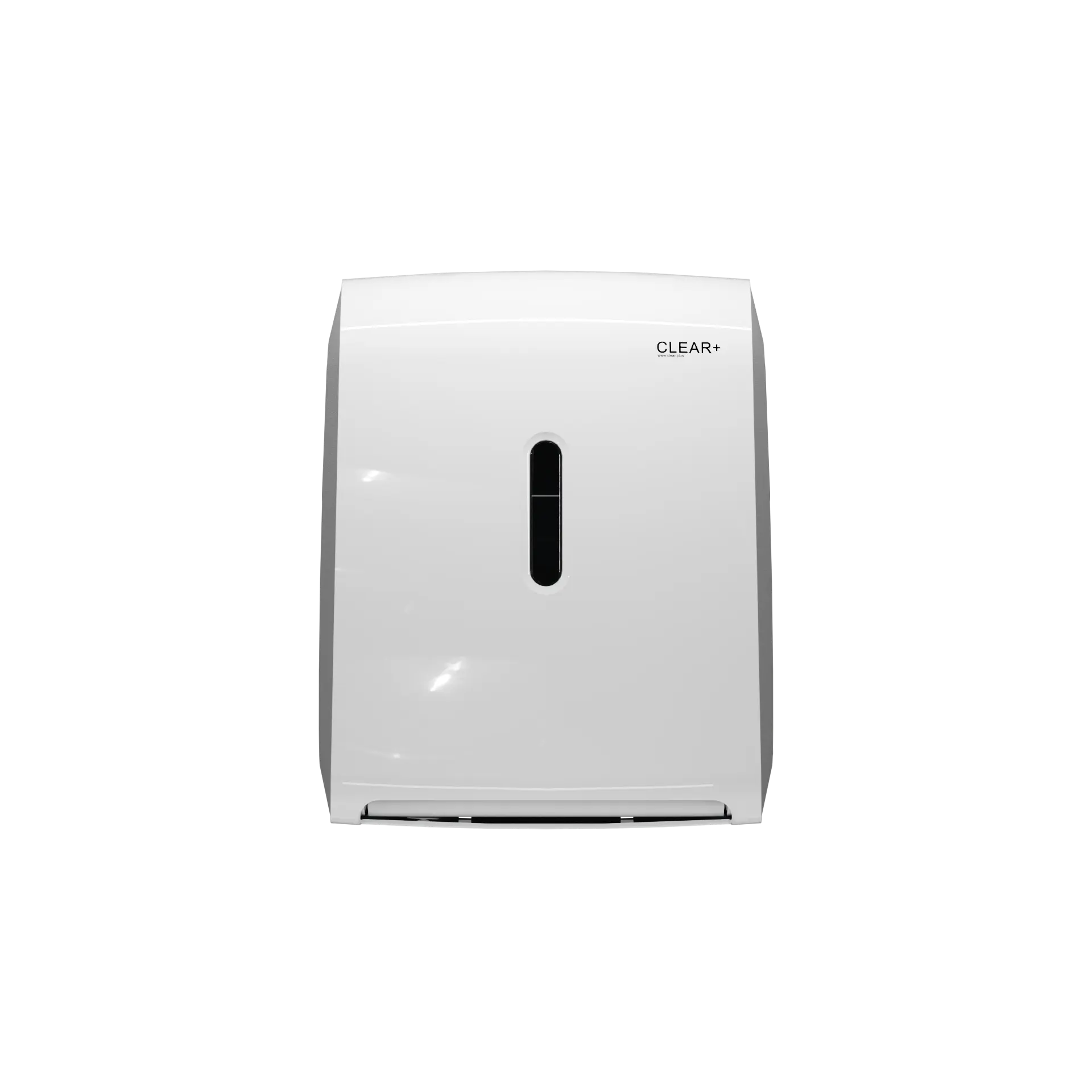 Clear+ Handtuchrollenspender weiß