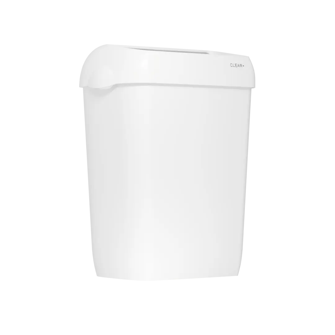 Clear+ Abfallbehälter 23l weiß