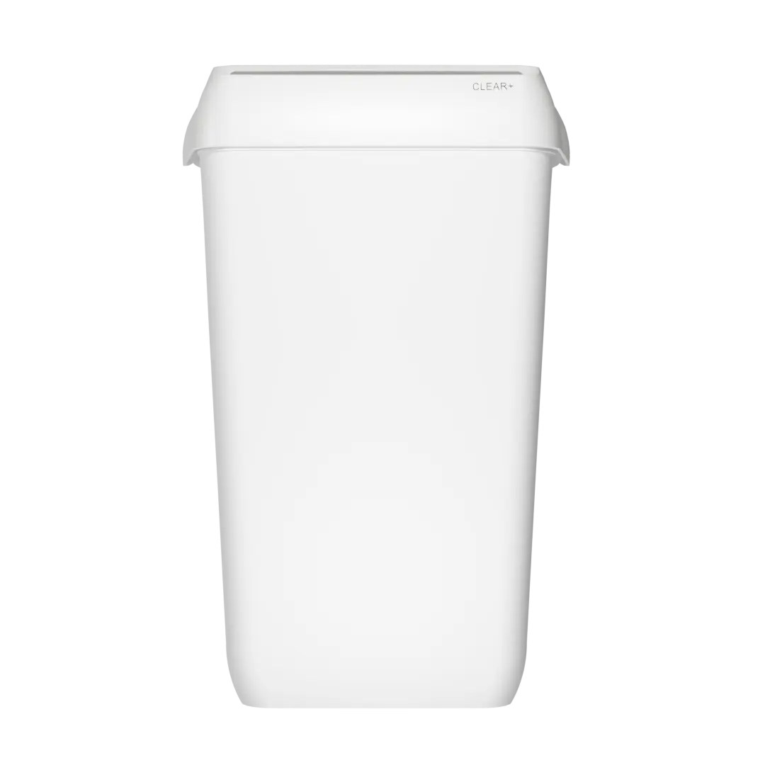 Clear+ Abfallbehälter 43l weiß