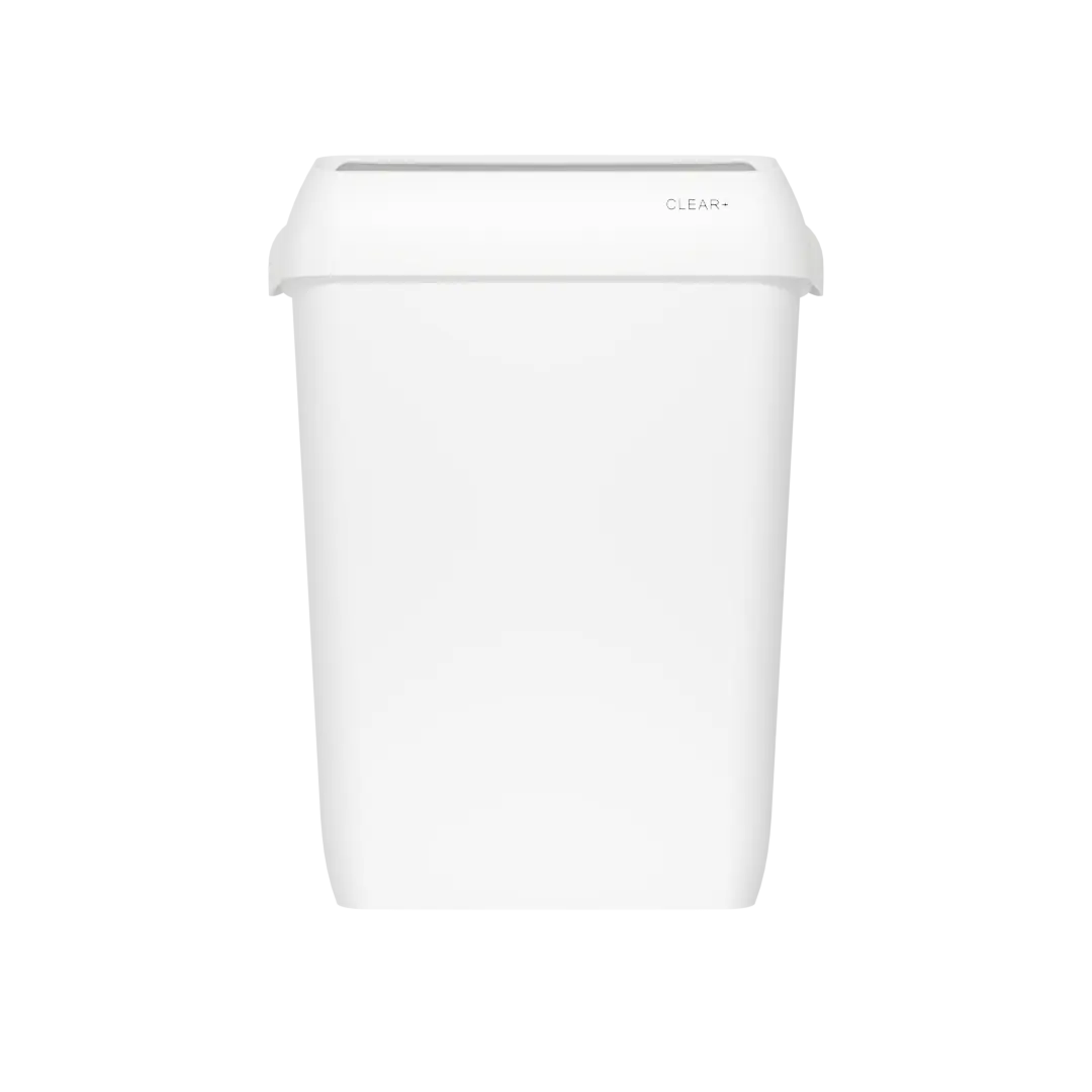 Clear+ Abfallbehälter 23l weiß
