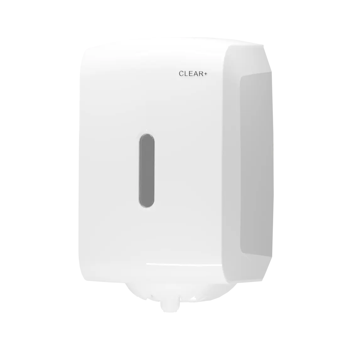 Clear+ Centerfeed Handtuchspender (Innenabrollung) weiß