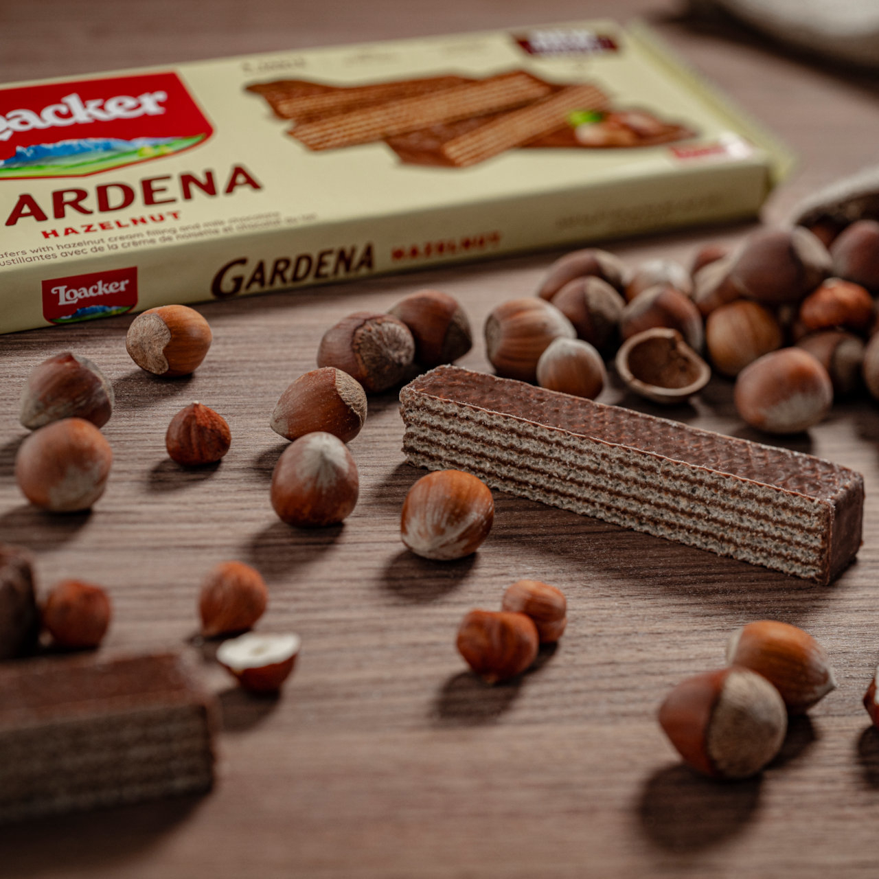 Wafer Gardena Hazelnut – with Italian hazelnuts