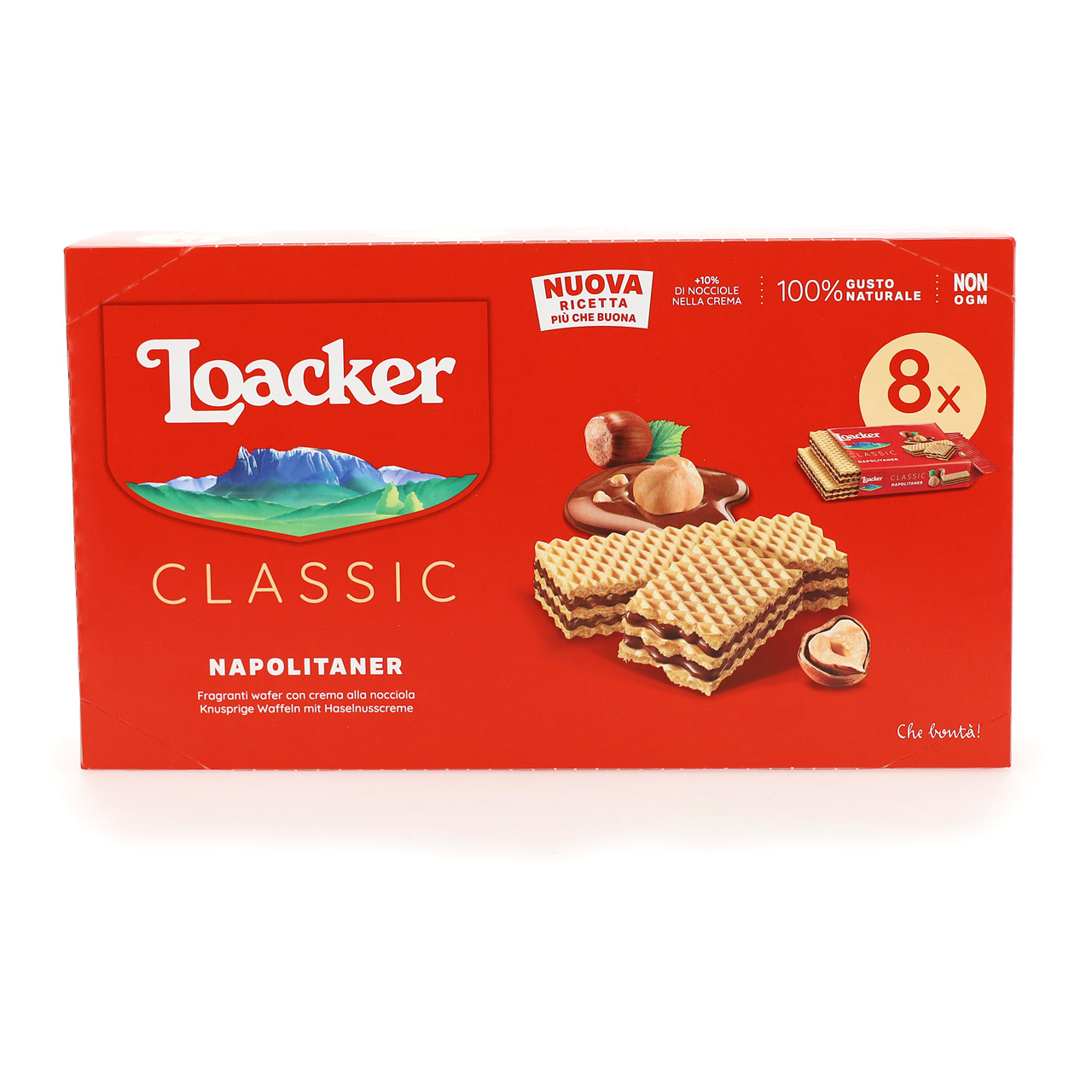 Waffeln Classic Napolitaner Multipack 45gx8 | Loacker
