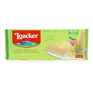Wafer for ice cream Lemon, creme-filled wafer cookies,5.29oz
